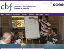 Tablet Screenshot of cbfinternationals.org